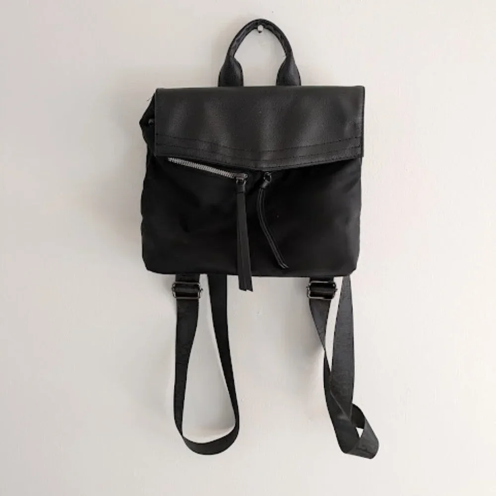 Botkier Black Mini Backpack